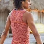 Athleta tank top watermelon pop space dye size small Photo 0