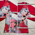 Vtg Y2K lady in red Spanish dancer top Size L Photo 5