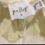 Princess Polly NWT Abe crop top US 12 lemon yellow Photo 2