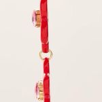 Kate Spade Floral Linear Earrings -  new york x Target Red nwt Photo 1