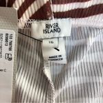 River Island NWT Zebra Print Stretchy Pants Plisse Kickflare Flares High Rise 12 Photo 11