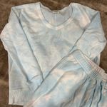 Port & Company Blue And White Matching Set Photo 1