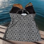 Liz Lange  maternity‎ Swim Top - size L Photo 2