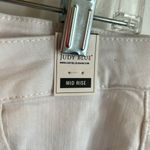 Judy Blue  Boyfriend Fit White Mid Rise Distressed Jeans Photo 7