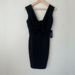 Bebe  Little Black Dress with Plunging Deep V Neckline black 4 NEW Photo 1