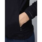 Lululemon Women's Forthright 1/2 Zip Color Black Size 4 Stretch Photo 8