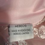 Hebeos Chic Long Sleeve Pink Gown Photo 4