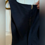 J.Crew  Navy Peplum Tank Top Photo 4