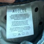 AGOLDE '90s Pinch Waist Ripped High Waist Straight Leg Jeans 25 Distressed Photo 13