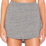 Chaser  Cotton Purple Elastic Casual Round Hem Pull On Skirt Small Photo 1