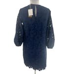 Ann Mashburn NWT  Francine embroidered lace dress navy sz XS Photo 1