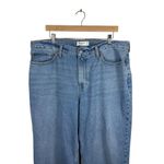 Abercrombie & Fitch Women’s Mid Rise Slouchy Jeans Medium Wash Size 33 Long Photo 2