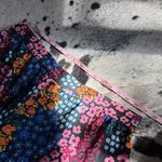 Johnny Was Astrid Pleated Pant and Shirt set Size Extra Large Floral Wide Leg Photo 9