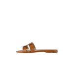 Veronica Beard  Via Slides in Honey Cognac 6.5 Womens Sandals Photo 4