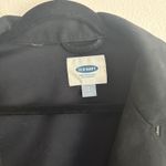 Old Navy  Moto‎ Jacket Womens Small Black Full Zip Biker Style Lightweight Photo 4