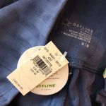 Aerie Offline By Womens Striped 7" Inseam OG Bike Shorts Blue Size M Photo 3