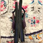 L.L.Bean  Woven Strap Sandals Purple Black Toe Post Thong 8 Photo 6