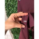 Splits59  Airweight High Waist 23” Legging in Plum Size Small Photo 2