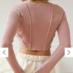 Urban Outfitters Out From Under Bella Thermal Seamed Long Sleeve Top Size Medium Photo 2