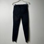 American Eagle Black Distressed Hi-Rise Jegging Crop Jeans Women's 2 Regular Photo 4