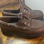 No Boundaries  Brown Heeled Loafers Size 11 Photo 0