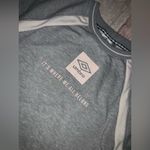 Umbro  nwt Light Gray Sweatshirt logo where we belong casual fall activewear XL Photo 2