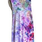 Time & Tru Pajamas Size XS Size 0-2 Gown Dress Studded Colorful Pastel Floral Photo 1