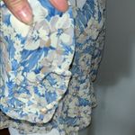 Sugar Lips  Blue Floral Blouse Photo 4