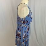 Miami Francesca’s Periwinkle Floral Keyhole Dress Photo 6