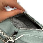 Unisex Gray Canvas Sling Crossbody Backpack Chest Bag Travel Daypack‎ Photo 2