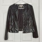 Philosophy  black vegan faux leather jacket Photo 0