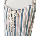 Ralph Lauren Lauren Jeans Co Striped Lace Up Nautical Dress Photo 3