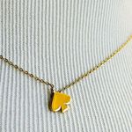 Kate Spade  ♠️ Pink Enamel Spade Necklace Photo 1