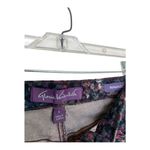 Gloria Vanderbilt  Black Floral Ankle Jeans Size 6 Photo 3