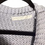 Altar'd State  size M light blue daisy flower knit cardigan Photo 3