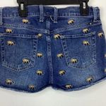 Lucky Brand  Malibu Elephant Denim Shorts Size 0 Photo 3
