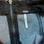 Free People modern femme denim mini skirt size 0 Photo 5