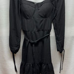 Lila Rose Lily Rose Black Dress with Padded Bra - Size‎ XL - NWT Photo 0
