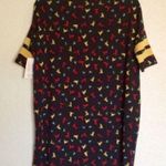 LuLaRoe  Irma XXS Origami Bird Tunic Shirt Top Photo 2