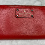 Kate Spade  New York  Red Zip Around Wallet Photo 0
