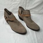 Sam Edelman Womens Phoenix Harness Side Zip western suede Ankle Boots 7.5 M Photo 1