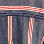 BEACH LUNCH LOUNGE Alanna Blue & Red Striped Shirt Photo 7