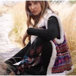 Johnny Was Vest Women Small Yuya Sherpa Alpaca Blend Aztec Boho Print Jacket NWT Photo 14
