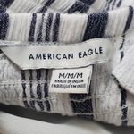 American Eagle | Striped Wide Leg Romper Jumpsuit with Pockets. Size: M Photo 4