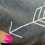 American Apparel Tori Kelly Arrow Grey Athletic Shorts Women’s Size Small Photo 4