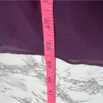 Burberry  silk babydoll dress purple Sz 38 Photo 7