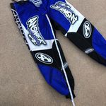 Vintage Answer Racing US BMX Edge Motocross Pants Size 32 90s Y2K Biker Racing Grunge Blue Photo 4