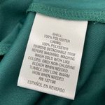 Thalia Sodi XXLElegant Emerald Green Chiffon Dress (Z129) Tan Size XXL Photo 3