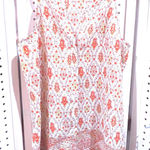 Sanctuary  Womens M Sleeveless Tank Top Geometric Print Burnout Photo 0