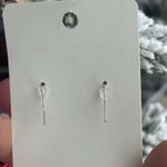 Handmade Poured Paint Oval Earrings Red Yellow Swirl Stainless Steel Artisan Photo 4